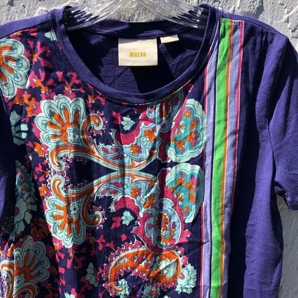 ANTHROPOLOGIE MAEVE Purple Bandana Paisley… - Picture 6 of 9